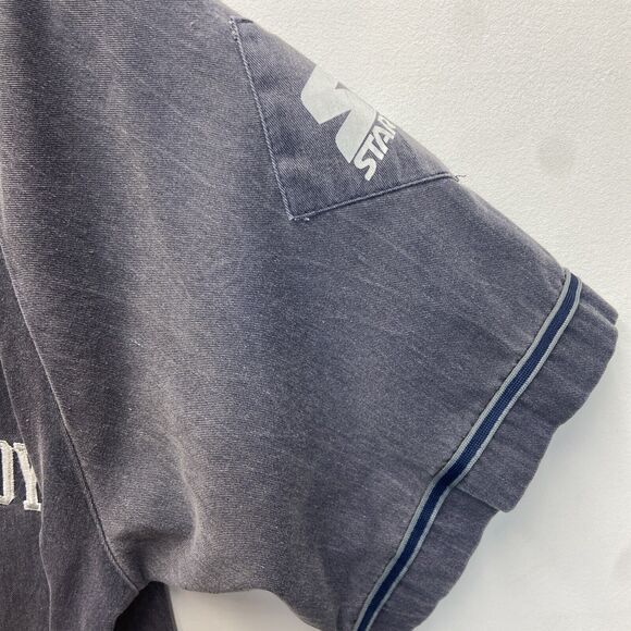 Dallas Cowboys Vintage Starter Baseball Jersey Size Large Acid Wash Embroidered - Picture 4 of 7